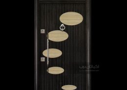 درب ضد سرقت ترک لمینت - مدل 4076