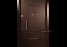 درب ضد سرقت ترک سری اکوپنل - مدل 5016 طرح چوب